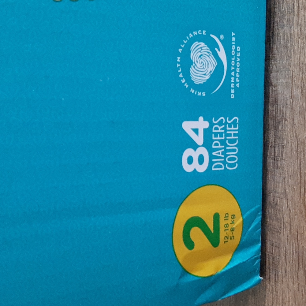 Size 2 Pampers 84ct